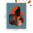 thumbnail image 3 of Geometric Abstract Canvas Print, Wall Art for Living Room, Bedroom, Office, Hallway, Entryway, Dining Room, Modern Home, 3 of 8