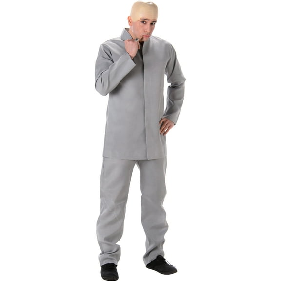 Karnival Costumes 60s Evil Mastermind Suit Men's Costume Large 42-44