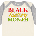 thumbnail image 4 of Inktastic Black History Month- Red, Green, Yellow Boys or Girls Long Sleeve Baby Bodysuit, 4 of 5