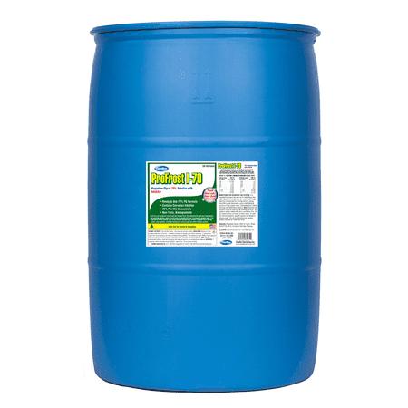 ComStar ProFrost I-70, 55 Gallon Propylene Glycol Anti-Freeze with Inhibitor, Prediluted to 70%, Ready to Use Formula, 70% Propylene Glycol, Made in USA (35-861)