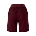 thumbnail image 5 of adviicd Women's Hiking Cargo Shorts Quick Dry Lightweight Summer Shorts for Women Travel Outdoor, 2XL, 5 of 6