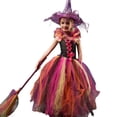 thumbnail image 4 of Txlixc, conjunto de disfraz de Cosplay para niñas, vestido de bruja de Halloween con sombrero, atuendo para accesorios de juego de rol Txlixc Moda, 4 of 8