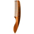 thumbnail image 2 of Kent 85T 4 3/4" Small Men's Fine Tooth Pocket Beard &amp; Mustache Comb. Saw-Cut., 2 of 4