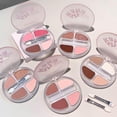 thumbnail image 4 of SharkTRUE Colorful Eye Shadow Quad Palette: Versatile, Long-Lasting, & Skin-Friendly Makeup Essential, 4 of 8