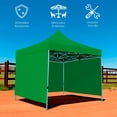thumbnail image 3 of Ilios Innova | Toldo Plegable Verde 2x2 con Paredes Laterales, Impermeable y Resistente al Calor, Velcro de Ajuste, Ideal para Exterior., 3 of 9