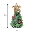 thumbnail image 2 of Árbol de Navidad de PVC epoxi con estrellas para escritorio G, 2 of 7