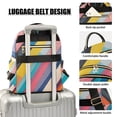 thumbnail image 3 of FORMRS Mini Backpack Purse for Women Travel Daypack Casual Shoulder Bag, Color Striped, 3 of 7