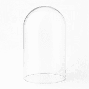 Plastic Dome Display with Clear Base, 8-1/2-Inch, X-Large