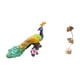thumbnail image 5 of Escultura De Hoja De Pavo Real, Figura Decorativa De Metal Para Jardín, Artesanía Abstracta Creativa Para El Hogar, Patio, Mesa, Fiesta, Decoración Nórdica., 5 of 8