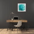 thumbnail image 3 of Bramma, Lila 20x20 White Modern Wood Framed Museum Art Print Titled - Circle of Life I, 3 of 4