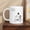 White-11oz, variant on This ceramic mug features a unique "Distant Place" design. It is suitable for tea, coffee and milk, and makes a thoughtful gift for family and friends. Perfect for gifting on occasions including Chri
