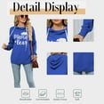 thumbnail image 5 of Mengpipi Women’s Graphic Sweatshirts Fall Spring Long Sleeve Hooded Drawstring Mama Bear Graphic Tee Relaxed Casual Lightweight Pullover Hoodies S-2XL, 5 of 7