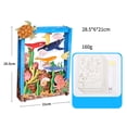 thumbnail image 4 of Kits de manualidades para colorear para niños, accesorios de pintura de dinosaurios, juguetes educativos Oceano, 4 of 7