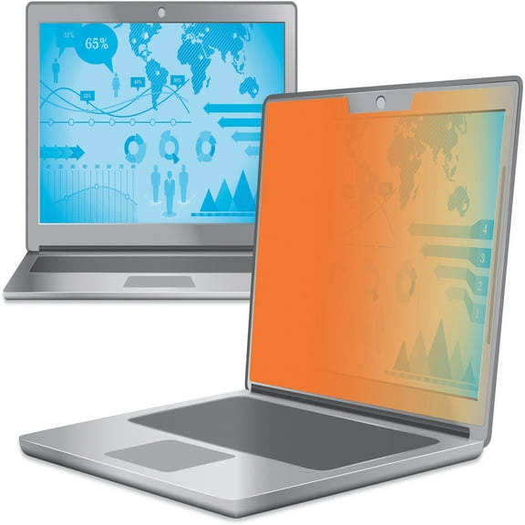 3M Gold Privacy Filter Gold, Glossy For 23.6" Widescreen Monitor - 16:9 - Scratch Resistant, Dust Resistant