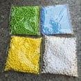 thumbnail image 5 of Polystyrene Styrofoam Gift Box Filler Foam Diy Mini Beads Multicolor Balls Decor Large 7 9mm Dia Blue, 5 of 5