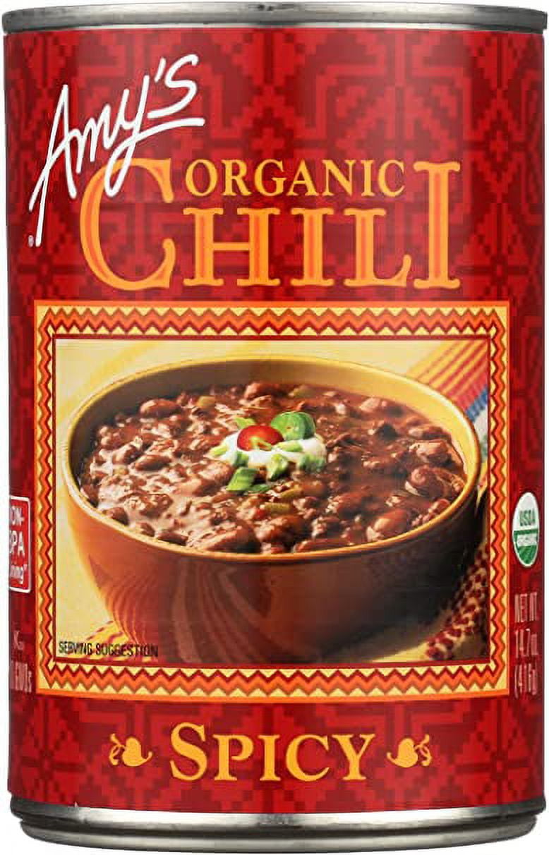 Amy's Organic Chili Spicy 14.7 fl oz Pack of 3