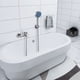 thumbnail image 2 of Rewera Grifo de bañera con ducha de mano y manguera de ducha Mezclador de bañera en cascada Grifo de ducha Mezclador de baño de latón Grifos monomando para baño, 2 of 5