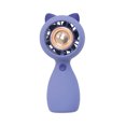 thumbnail image 1 of Mini Handheld Fan Rechargeable Portable Single Speed Personal Cooling Household Battery Operated Air Cooler for Outdoor Blue, 1 of 6