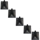 thumbnail image 2 of Percha Gancho para Armario 3D Art GanLuxBlack 5 Pzs 6.5x7cm Negro, 2 of 2