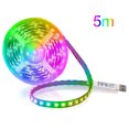 thumbnail image 2 of Muyoka Tira de luces LED de 6.5 pies / 16.4 pies Tira de luces LED TV Retroiluminación LED Lámparas de tira LED autoadhesivas Cambio de color Luces de cuerda LED alimentadas por USB con control de tec Muyoka Hogar, 2 of 7