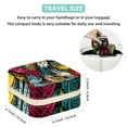 thumbnail image 5 of Praying Hands Decorative Square Travel Portable Jewelry Display Box - Earring Organizer, Necklace and Bracelet Storage Case for Girls and Women, 5 of 6