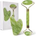 thumbnail image 1 of Gua Sha and Jade Roller Set for Daily Skin Care, Gua Sha Tools for Face, Neck and Body Muscles-2025, 1 of 5