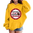 thumbnail image 4 of Sweat à Capuche Rétro pour Enfants, Fans de Football, Adolescents, Joueurs de Sport, Garçons Filles, Rugby, Zip, Tie, Zip, Faze, Veste à Capuche Doublée pour Garçons 12-14, 4 of 6