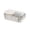 White, variant on Ice Lattice with Cover, Household Easily Demoulding Large-Capacity Ice Making Box, for Cocktails, Bourbon, Brandy, Whiskey, Green