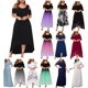 thumbnail image 3 of Vestido de talla grande para mujer, invitado de boda, cintura imperio, vestidos largos 2024, vestido largo elegante de verano con hombros descubiertos, 3 of 5