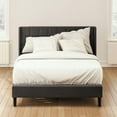 thumbnail image 1 of ZINUS Dori Upholstered Platform Bed Frame / Mattress Foundation / Wood Slat Support / No Box Spring Needed / Easy Assembly, 1 of 7