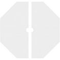 thumbnail image 5 of 24"OD x 1"ID x 9 1/2"C x 1"P Westin Architectural Grade PVC Contemporary Ceiling Medallion, Two Piece, 5 of 7