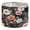 Blue, variant on Linen Drum Lamp Shades Soft Floral White Peonies Subtle Blue 13" x 13" x 10" Lampshade for Table Lamps Floor Lamps Lamp Shade Replacement Easy Assembly Required