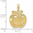 thumbnail image 2 of 10K Yellow Gold New York City Skyline In Apple Pendant (21 X 16) Made Peru -Jewelry By Sweet Pea, 2 of 5
