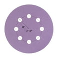 thumbnail image 4 of 10 Pack 5-Inch Purple Sanding Discs 240 Grits 8 Hole Hook & Loop Professional Aluminum Oxide Sandpaper, 4 of 6