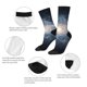 thumbnail image 4 of Balery The Galaxy Calcetas Largas con Estampado para Hombre y Mujer – Suaves y Transpirables, Talla Única (US 5-11), 4 of 6