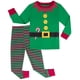 thumbnail image 1 of Pijamas de Navidad para niños, pijamas de Papá Noel para niños y niñas, ropa de dormir de alce de Navidad para niños, regalo de Año Nuevo de elfo, ropa verde y roja, 1 of 4