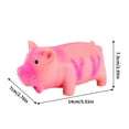 thumbnail image 3 of JoyMoreToys Durable Dog Chew Toy, Cute Pig Grunting Squeak Interactive Toy for Small Medium Large Pets, 3 of 5