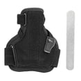 thumbnail image 4 of Correa para el pulgar, transpirable, duradera, para mano izquierda o derecha, protección para el pulgar, estabilizadora Todo negro, 4 of 8