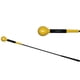 thumbnail image 3 of Entrenador de swing de golf, auxiliar, calentamiento de 45 pulgadas para mejorar la fuerza, entrenamiento de tempo, principiantes en interiores Amarillo Soledad Entrenador de swing de golf, 3 of 3
