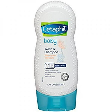 cetaphil shampoo baby wash ounce calendula organic