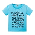 thumbnail image 2 of Gubotare Boys Graphic Tees Toddler Oversized T-Shirt Boys Striped Short Sleeve Casual Round Neck Teens Tunic Tops Comfy Graphic Trip Daily Tops Sizes 5-6T (Blue,5-6 Years), 2 of 6