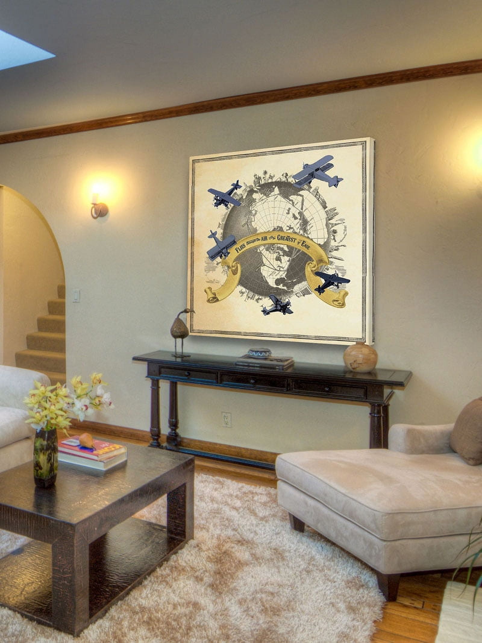 Marmont Hill "Flies Through the Air" Painting Print on Canvas