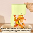 thumbnail image 4 of Sink Hanging Draining Basket, Kitchen Sink Strainer Colander with Hook, Vegetable Fruit Washing Drain Basket, Space Saving Sink Organizer for Kitchen Utensils and Food Prep, 4 of 6
