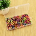 thumbnail image 4 of UDIYO Plastic Clear Parts Box Pill Cosmetic Nail Jewelry Beads Case Storage Container, 4 of 7