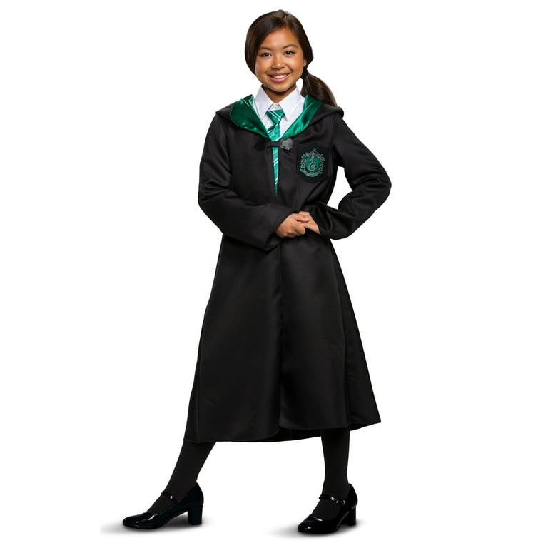Kids Harry Potter Classic Slytherin Robe Costume