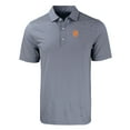 thumbnail image 2 of Men's Cutter & Buck  Navy/White Syracuse Orange Forge Eco Double Stripe Stretch Recycled Polo, 2 of 3