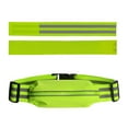 thumbnail image 4 of Baoblaze Reflective Belt Elastic Glow Belt Phone Holder Runners Belt Bag Safety Strap 1 Belt and 2 Armband, 4 of 8