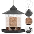 thumbnail image 2 of Outdoor Bird Feeder, Large Hanging Bird Feeder Garden Hexagon Rooftop Wild Bird Feeder Container Dispenser Nest Box Decor, 2 of 5