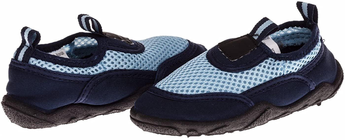 Children's Sandals Chattie's Foam Water Shoes  SIZE 12,3 BLUE/NAVY Strap 