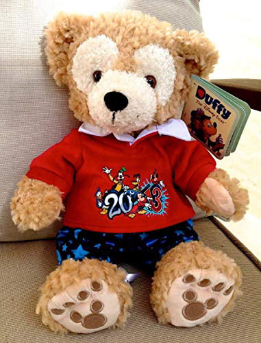 Disney Happy Birthday Bear Plush Hidden Mickey 12" Duffy or Plush  costume only 